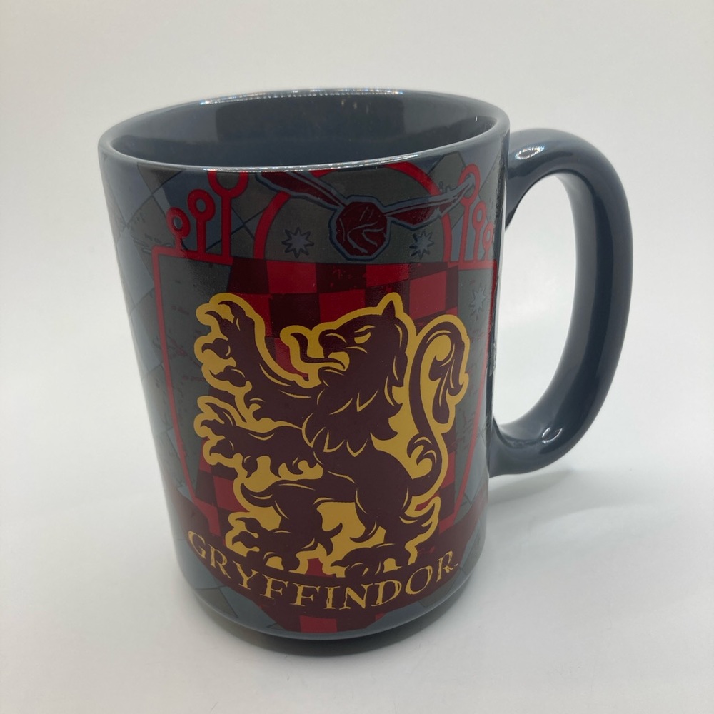 Harry Potter Gryffindor Sorcerers Stone Ceramic Coffee Mug Cup 15oz Zak Gray